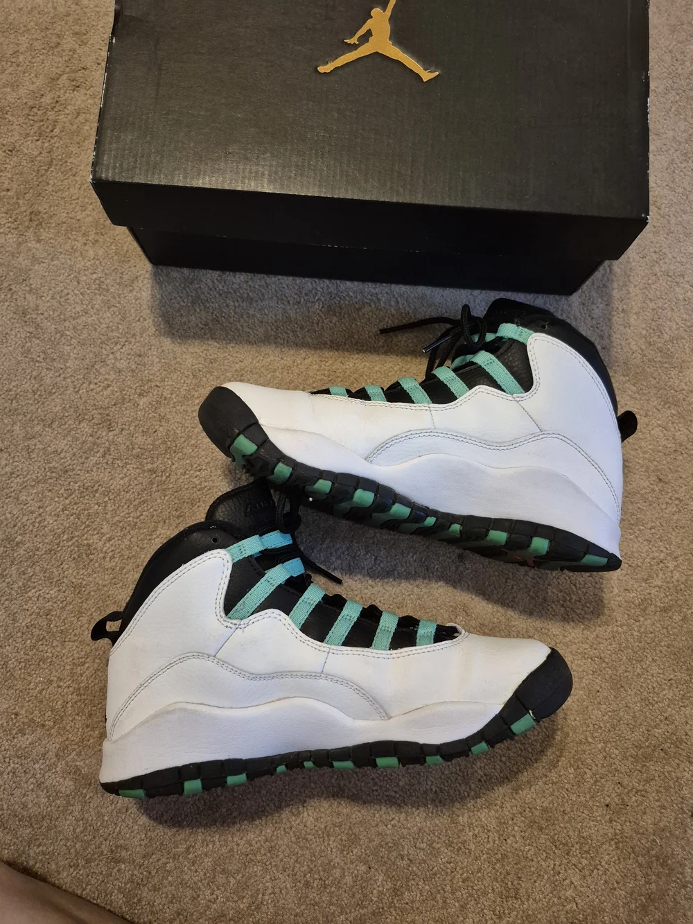 Air Jordan 10 Retro Verde 30th GG 6Y